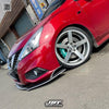 JBTブレーキキャリパーキット：NISSAN Tiida：4POT（SP4P）+2ピース330mmスリットローター＋ブラケット＋パッド＋ブレーキホース：フロントフルセット：全9色
