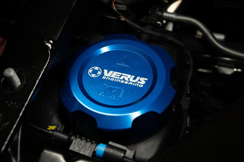 VERUS ENGINEERING(ヴェルスエンジニアリング)A0591A：BMW Gシリーズ M2/M3/M4：クーラントキャップカバー全3色