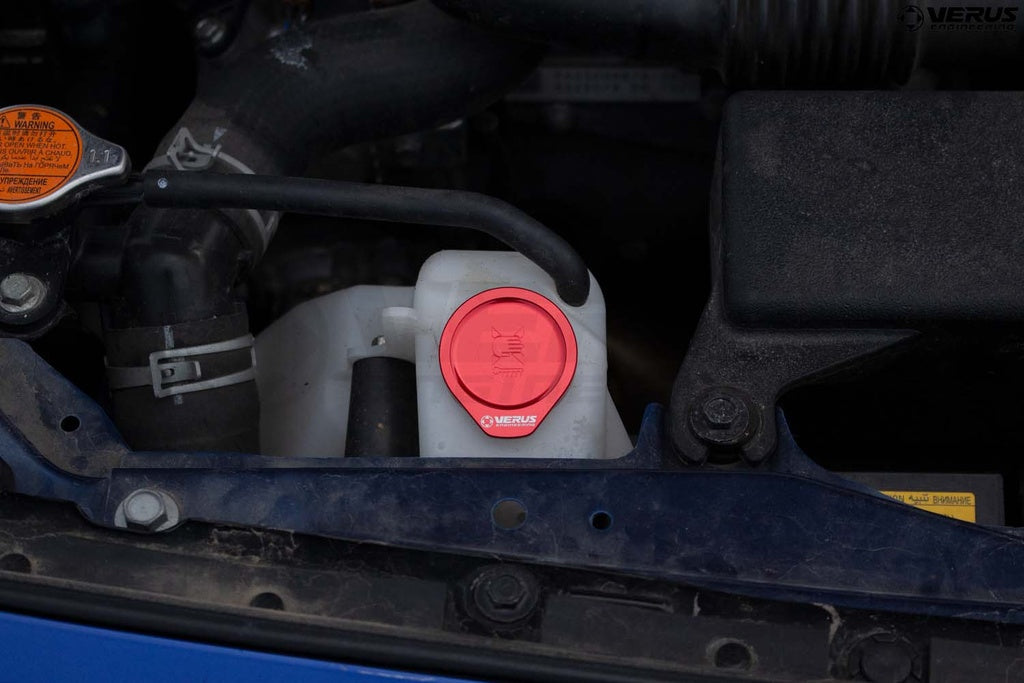 VERUS ENGINEERING(ヴェルスエンジニアリング)A0577A：クーラントキャップカバー：SUBARU WRX(VAB)：全3色
