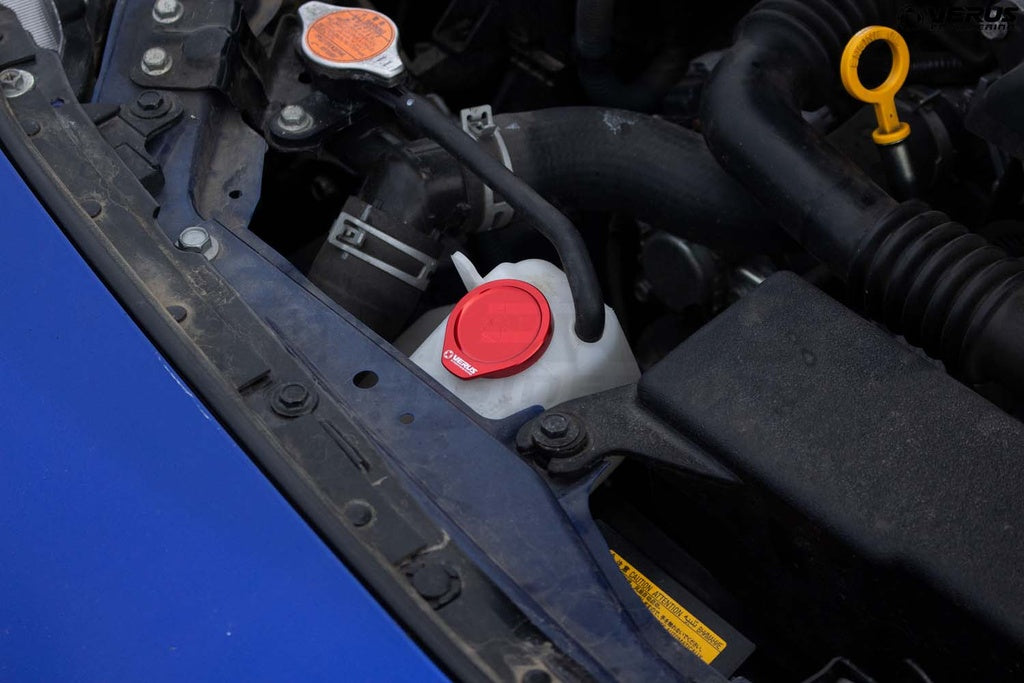 VERUS ENGINEERING(ヴェルスエンジニアリング)A0577A：クーラントキャップカバー：SUBARU WRX(VAB)：全3色
