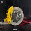 JBTブレーキキャリパーキット：MAZDA 6：4POT（SP4P）+2ピース355mmスリットローター＋ブラケット＋パッド＋ブレーキホース：フロントフルセット：全9色