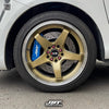 JBTブレーキキャリパーキット：TOYOTA Sienta：4POT（JB4P）+2ピース302/330mmスリットローター＋ブラケット＋パッド＋ブレーキホース：フロントフルセット：全9色