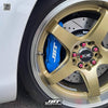 JBTブレーキキャリパーキット：TOYOTA Sienta：4POT（JB4P）+2ピース302/330mmスリットローター＋ブラケット＋パッド＋ブレーキホース：フロントフルセット：全9色