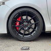 JBTブレーキキャリパーキット：TOYOTA Yaris：4POT（SP4P）+2ピース330mmスリットローター＋ブラケット＋パッド＋ブレーキホース：フロントフルセット：全9色