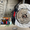 JBTブレーキキャリパーキット：TOYOTA Previa：8POT（Z8）+2ピース380mmスリットローター＋ブラケット＋パッド＋ブレーキホース：フロントフルセット：全9色