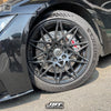 JBTブレーキキャリパーキット：BMW F30：4POT（SP4P）+2ピース355mmスリットローター＋ブラケット＋パッド＋ブレーキホース：フロントフルセット：全9色