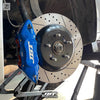 JBTブレーキキャリパーキット：HONDA Accord：4POT（JB4P）+2ピース302/330mmスリットローター＋ブラケット＋パッド＋ブレーキホース：フロントフルセット：全9色