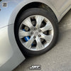 JBTブレーキキャリパーキット：HONDA Accord：4POT（JB4P）+2ピース302/330mmスリットローター＋ブラケット＋パッド＋ブレーキホース：フロントフルセット：全9色