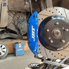 JBTブレーキキャリパーキット：HONDA Accord：4POT（JB4P）+2ピース302/330mmスリットローター＋ブラケット＋パッド＋ブレーキホース：フロントフルセット：全9色