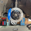 JBTブレーキキャリパーキット：HONDA Accord：4POT（JB4P）+2ピース302/330mmスリットローター＋ブラケット＋パッド＋ブレーキホース：フロントフルセット：全9色