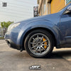 JBTブレーキキャリパーキット：SUBARU Forester III：4POT（SP4P）+2ピース330mmスリットローター＋ブラケット＋パッド＋ブレーキホース：フロントフルセット：全9色
