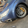 JBTブレーキキャリパーキット：SUBARU Forester III：4POT（SP4P）+2ピース330mmスリットローター＋ブラケット＋パッド＋ブレーキホース：フロントフルセット：全9色