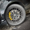 JBTブレーキキャリパーキット：AUDI Q7：8POT（Z8）+2ピース400mmスリットローター＋ブラケット＋パッド＋ブレーキホース：フロントフルセット：全9色