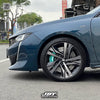 JBTブレーキキャリパーキット：PEUGEOT 508 GT：8POT（Z8）+2ピース380mmスリットローター＋ブラケット＋パッド＋ブレーキホース：フロントフルセット：全9色