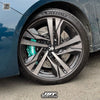 JBTブレーキキャリパーキット：PEUGEOT 508 GT：8POT（Z8）+2ピース380mmスリットローター＋ブラケット＋パッド＋ブレーキホース：フロントフルセット：全9色