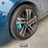 JBTブレーキキャリパーキット：PEUGEOT 508 GT：8POT（Z8）+2ピース380mmスリットローター＋ブラケット＋パッド＋ブレーキホース：フロントフルセット：全9色