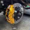 JBTブレーキキャリパーキット：MERCEDES BENZ G500：8POT（Z8）+2ピース400mmスリットローター＋ブラケット＋パッド＋ブレーキホース：フロントフルセット：全9色