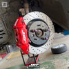 JBTブレーキキャリパーキット：MAZDA 5：4POT（JB4P）+2ピース302/330mmスリットローター＋ブラケット＋パッド＋ブレーキホース：フロントフルセット：全9色