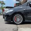 JBTブレーキキャリパーキット：MAZDA 5：4POT（JB4P）+2ピース302/330mmスリットローター＋ブラケット＋パッド＋ブレーキホース：フロントフルセット：全9色