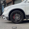 JBTブレーキキャリパーキット：HONDA CR-V III：4POT（SP4P）+2ピース355mmスリットローター＋ブラケット＋パッド＋ブレーキホース：フロントフルセット：全9色