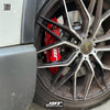 JBTブレーキキャリパーキット：HONDA CR-V III：4POT（SP4P）+2ピース355mmスリットローター＋ブラケット＋パッド＋ブレーキホース：フロントフルセット：全9色