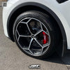 JBTブレーキキャリパーキット：TESLA Model Y：8POT（Z8）+2ピース400mmスリットローター＋ブラケット＋パッド＋ブレーキホース：フロントフルセット：全9色