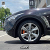 JBTブレーキキャリパーキット：INFINITI QX70：8POT（Z8）+2ピース400mmスリットローター＋ブラケット＋パッド＋ブレーキホース：フロントフルセット：全9色