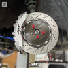 JBTブレーキキャリパーキット：SUBARU Forester IV：6POT（RS6P）+2ピース380mmスリットローター＋ブラケット＋パッド＋ブレーキホース：フロントフルセット：全9色