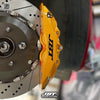 JBTブレーキキャリパーキット：NISSAN Altima：4POT（SP4P）+2ピース355mmスリットローター＋ブラケット＋パッド＋ブレーキホース：フロントフルセット：全9色
