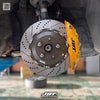 JBTブレーキキャリパーキット：NISSAN Altima：4POT（SP4P）+2ピース355mmスリットローター＋ブラケット＋パッド＋ブレーキホース：フロントフルセット：全9色