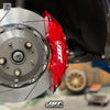 JBTブレーキキャリパーキット：SUBARU WRX：8POT（Z8）+2ピース380mmスリットローター＋ブラケット＋パッド＋ブレーキホース：フロントフルセット：全9色