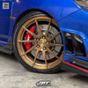 JBTブレーキキャリパーキット：SUBARU WRX：8POT（Z8）+2ピース380mmスリットローター＋ブラケット＋パッド＋ブレーキホース：フロントフルセット：全9色