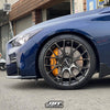 JBTブレーキキャリパーキット：INFINITI Q50 300GT：6POT（RS6P）+2ピース380mmスリットローター＋ブラケット＋パッド＋ブレーキホース：フロントフルセット：全9色