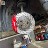 JBTブレーキキャリパーキット：MITSUBISHI Outlander：4POT（SP4P）+2ピース355mmスリットローター＋ブラケット＋パッド＋ブレーキホース：フロントフルセット：全9色