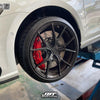 JBTブレーキキャリパーキット：VW Golf GTI：8POT（Z8）+2ピース380mmスリットローター＋ブラケット＋パッド＋ブレーキホース：フロントフルセット：全9色