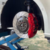 JBTブレーキキャリパーキット：VW Golf GTI：8POT（Z8）+2ピース380mmスリットローター＋ブラケット＋パッド＋ブレーキホース：フロントフルセット：全9色