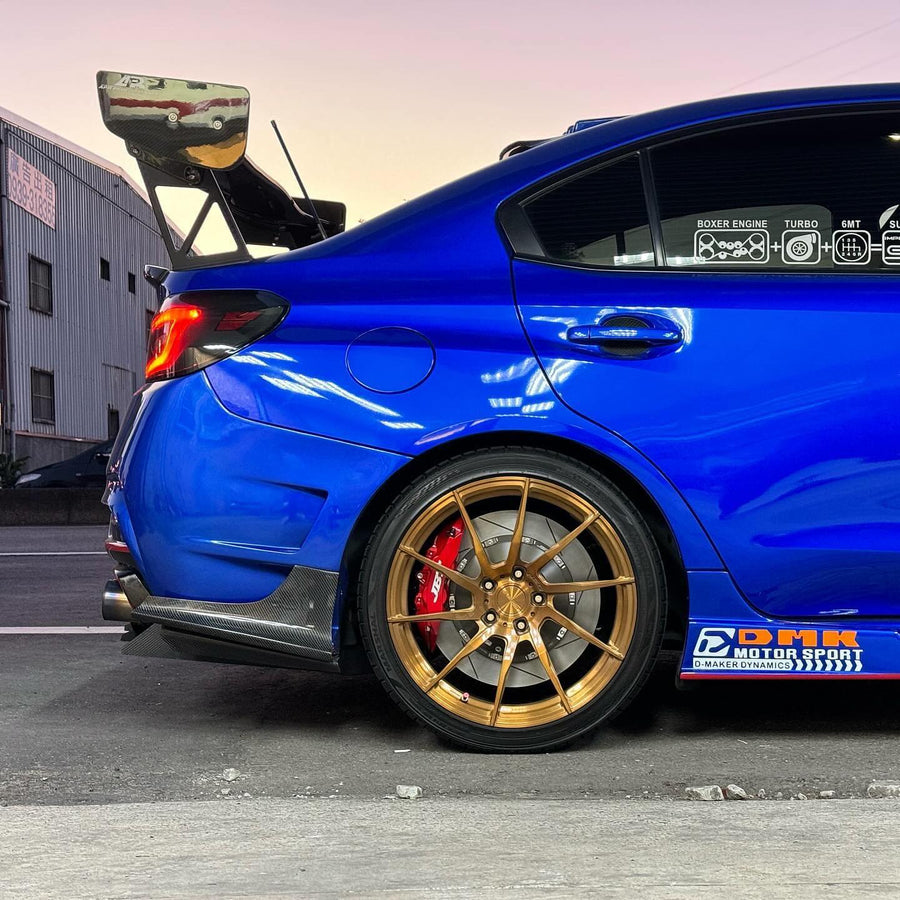 JBTブレーキキャリパーキット：SUBARU WRX：4POT（SP4P）+2ピース380mmスリットローター＋ブラケット＋パッド＋ブレーキホース：フロントフルセット：全9色