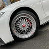 JBTブレーキキャリパーキット：BMW F31：4POT（SP4P）+2ピース355mmスリットローター＋ブラケット＋パッド＋ブレーキホース：フロントフルセット：全9色