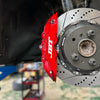 JBTブレーキキャリパーキット：BMW F31：4POT（SP4P）+2ピース355mmスリットローター＋ブラケット＋パッド＋ブレーキホース：フロントフルセット：全9色