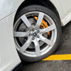 JBTブレーキキャリパーキット：SUBARU Legacy：4POT（SP4P）+2ピース355mmスリットローター＋ブラケット＋パッド＋ブレーキホース：フロントフルセット：全9色