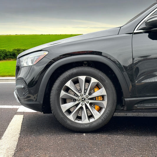 JBTブレーキキャリパーキット：MERCEDES BENZ GLE：8POT（Z8）+2ピース400mmスリットローター＋ブラケット＋パッド＋ブレーキホース：フロントフルセット：全9色