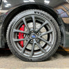 JBTブレーキキャリパーキット：SUBARU WRX：4POT（SP4P）+2ピース355mmスリットローター＋ブラケット＋パッド＋ブレーキホース：フロントフルセット：全9色