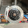 JBTブレーキキャリパーキット：TOYOTA RAV4 IV：4POT（JB4P）+2ピース302/330mmスリットローター＋ブラケット＋パッド＋ブレーキホース：フロントフルセット：全9色