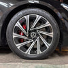 JBTブレーキキャリパーキット：MERCEDES BENZ E300：8POT（Z8）+2ピース380mmスリットローター＋ブラケット＋パッド＋ブレーキホース：フロントフルセット：全9色