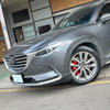 JBTブレーキキャリパーキット：MAZDA CX-9：6POT（RS6P）+2ピース380mmスリットローター＋ブラケット＋パッド＋ブレーキホース：フロントフルセット：全9色
