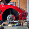 JBTブレーキキャリパーキット：TOYOTA GR86：4POT（SP4P）+2ピース355mmスリットローター＋ブラケット＋パッド＋ブレーキホース：フロントフルセット：全9色