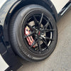 JBTブレーキキャリパーキット：MAZDA CX-3：4POT（JB4P）+2ピース302/330mmスリットローター＋ブラケット＋パッド＋ブレーキホース：フロントフルセット：全9色