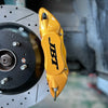 JBTブレーキキャリパーキット：HONDA Civic：4POT（JB4P）+2ピース302/330mmスリットローター＋ブラケット＋パッド＋ブレーキホース：フロントフルセット：全9色