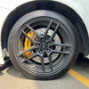 JBTブレーキキャリパーキット：HONDA Civic：4POT（JB4P）+2ピース302/330mmスリットローター＋ブラケット＋パッド＋ブレーキホース：フロントフルセット：全9色
