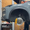 JBTブレーキキャリパーキット：NISSAN X-Trail：4POT（SP4P）+2ピース355mmスリットローター＋ブラケット＋パッド＋ブレーキホース：フロントフルセット：全9色